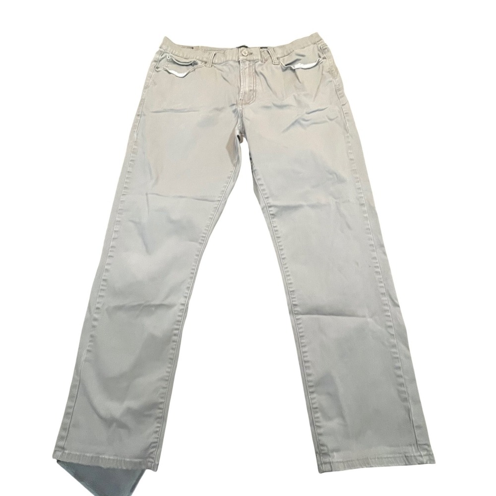 Lucky‎ Brand 410 Athletic Slim Khaki Pants Mens 36x30 Tan Stretch Chino